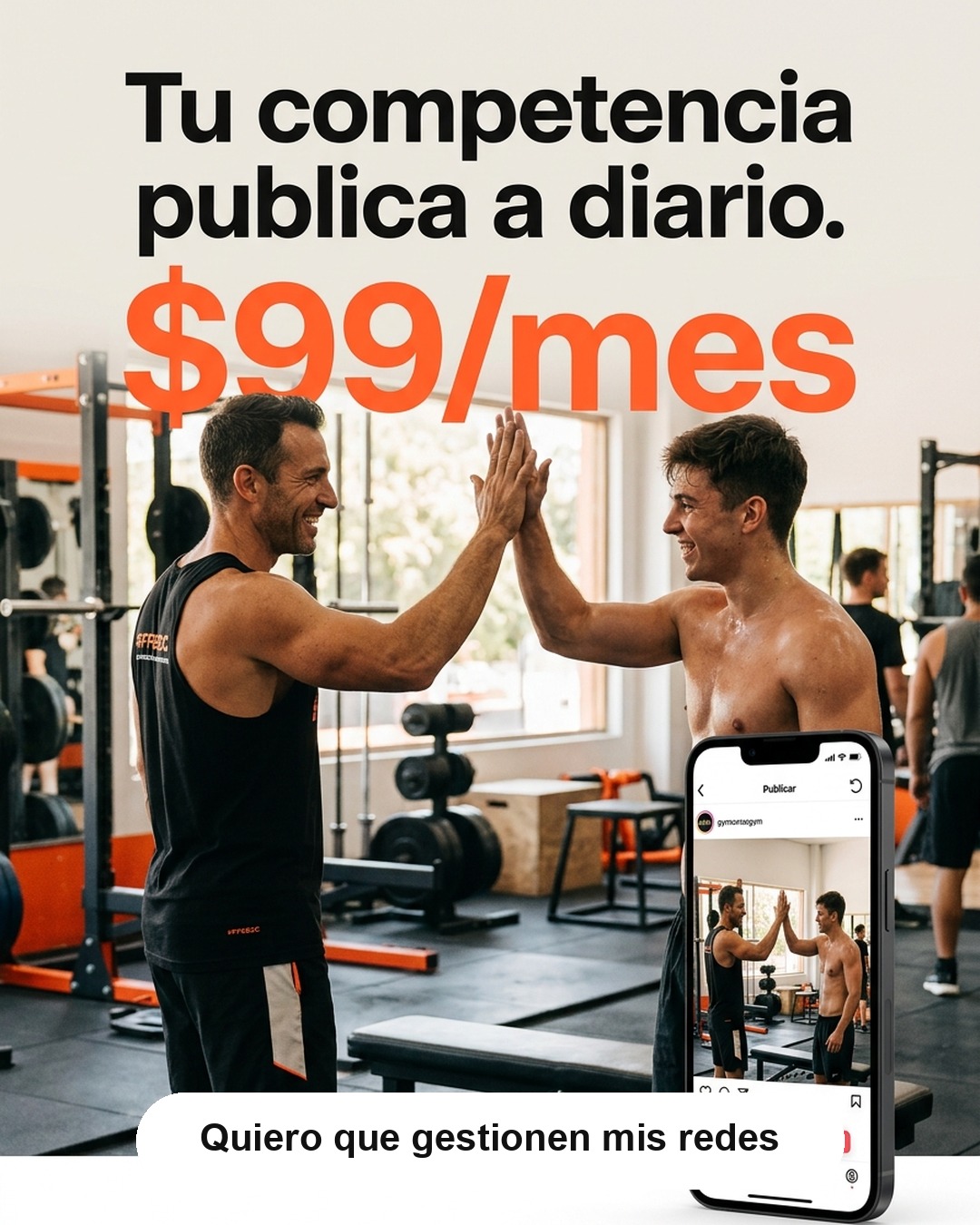Anuncio oficial de Dania.ai para el sector Gimnasio